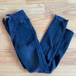 Curvy High-Rise Black Denim